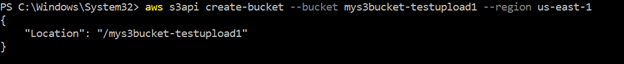  S3-Bucket mit AWS CLI erstellen