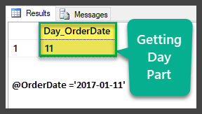 DATEADD, DATEDIFF and DATEPART T-SQL Functions