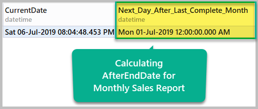 Calculating After End Date