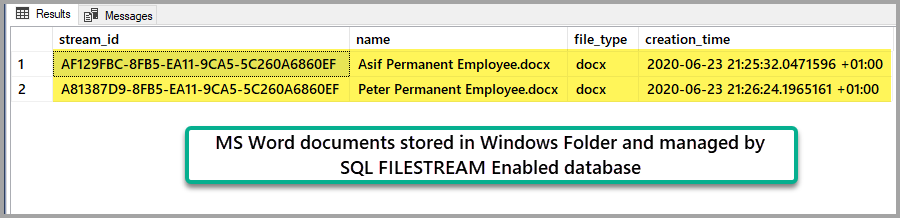 Learn to Store, Analyze Documents on Windows File System With SQL Server