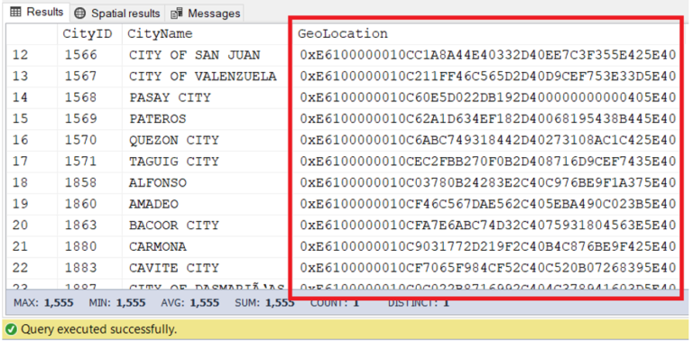 How To Make Sense Of SQL Server Geography Data Type – {coding}Sight