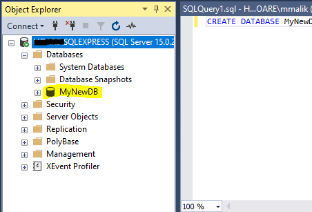You can add tables, columns, and data to this database using traditional SQL queries