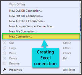 Creating Excel Connection