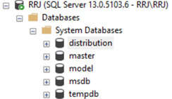 expand the system databases