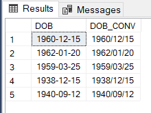 the code value of 11 converts a date to YYYY/MM/DD format