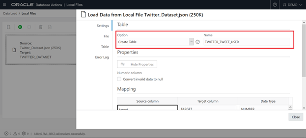 Importing the Twitter dataset
