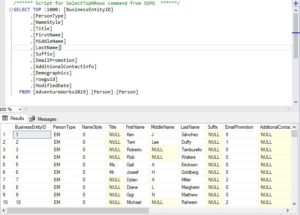 statistical calculations in sql server