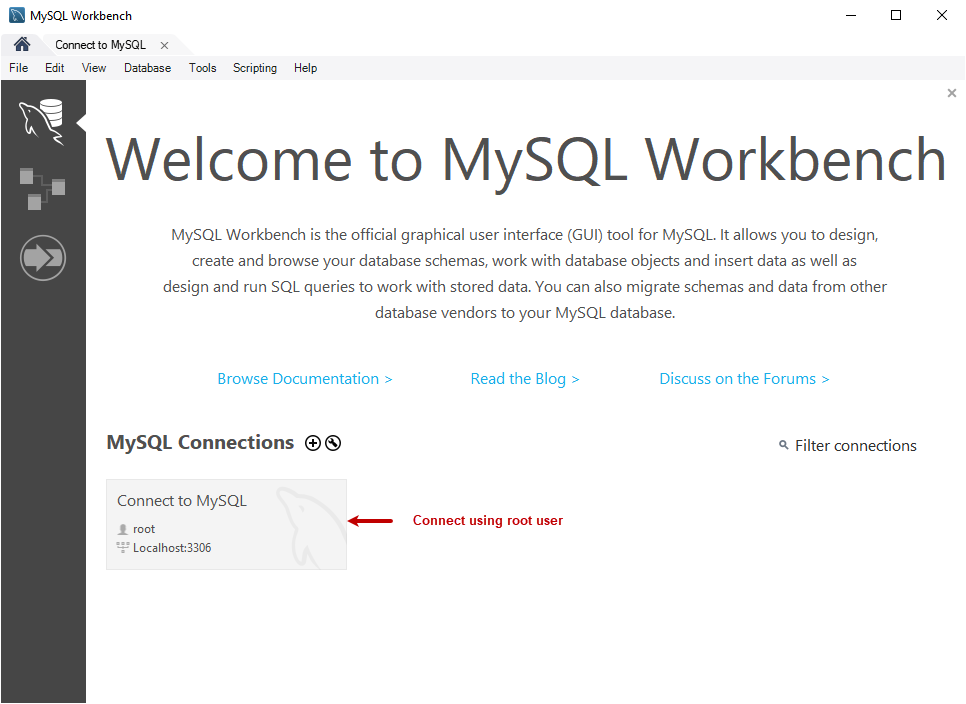 View Users with MySQL Workbench