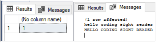 Getting Started with SQL PRINT