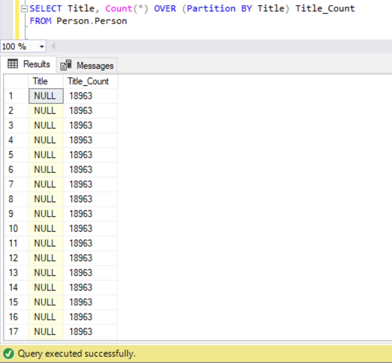 Sql Server Count Function {coding}sight