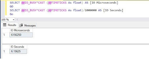 @@TIMETICKS system function to get the output in a float data type
