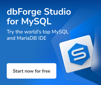 dbForge Studio for MySQL